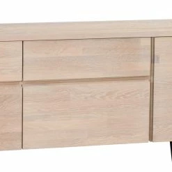 White Wash Sideboard Aus Eiche Massiv Pulva Mit Stahl Schwarz -Landuva Shop white wash sideboard aus eiche massiv mit stahl schwarz pulva 04