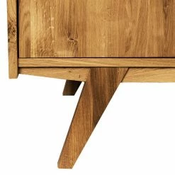 Wildeiche Holz-Sideboard 160 Cm Breit - Hardus -Landuva Shop wildeiche holz sideboard 160 cm breit mit vier schubladen zwei tueren hardus 03