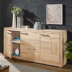 Wildeiche Türen-Sideboard In Hell Geölt - Emigoa 4 Wildeiche Türen-Sideboard In Hell Geölt - Emigoa -Landuva Shop wildeiche tueren sideboard in hell geoelt mit metallgriffen 171x86x40 emigoa 02