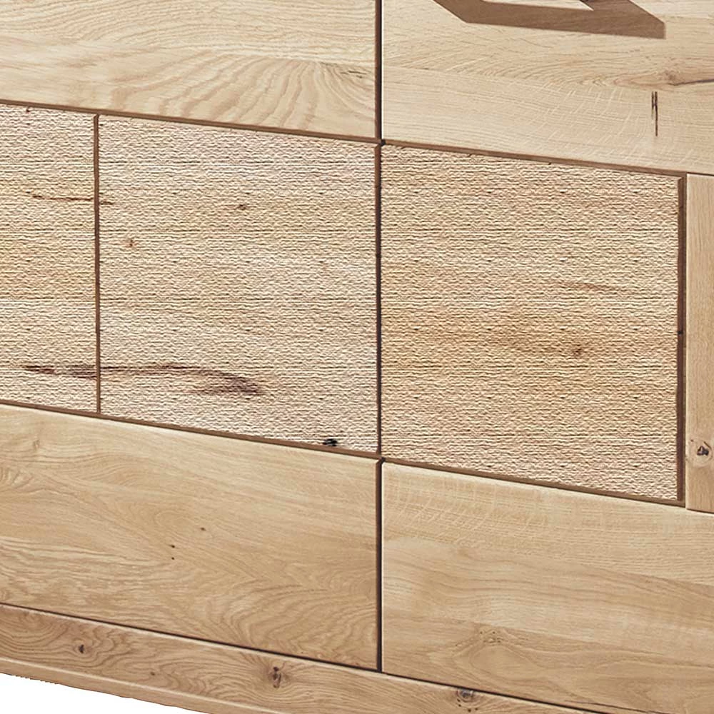 Wildeiche Türen-Sideboard in Hell geölt - Emigoa Wildeiche Türen-Sideboard In Hell Geölt - Emigoa -Landuva Shop wildeiche tueren sideboard in hell geoelt mit metallgriffen 171x86x40 emigoa 04