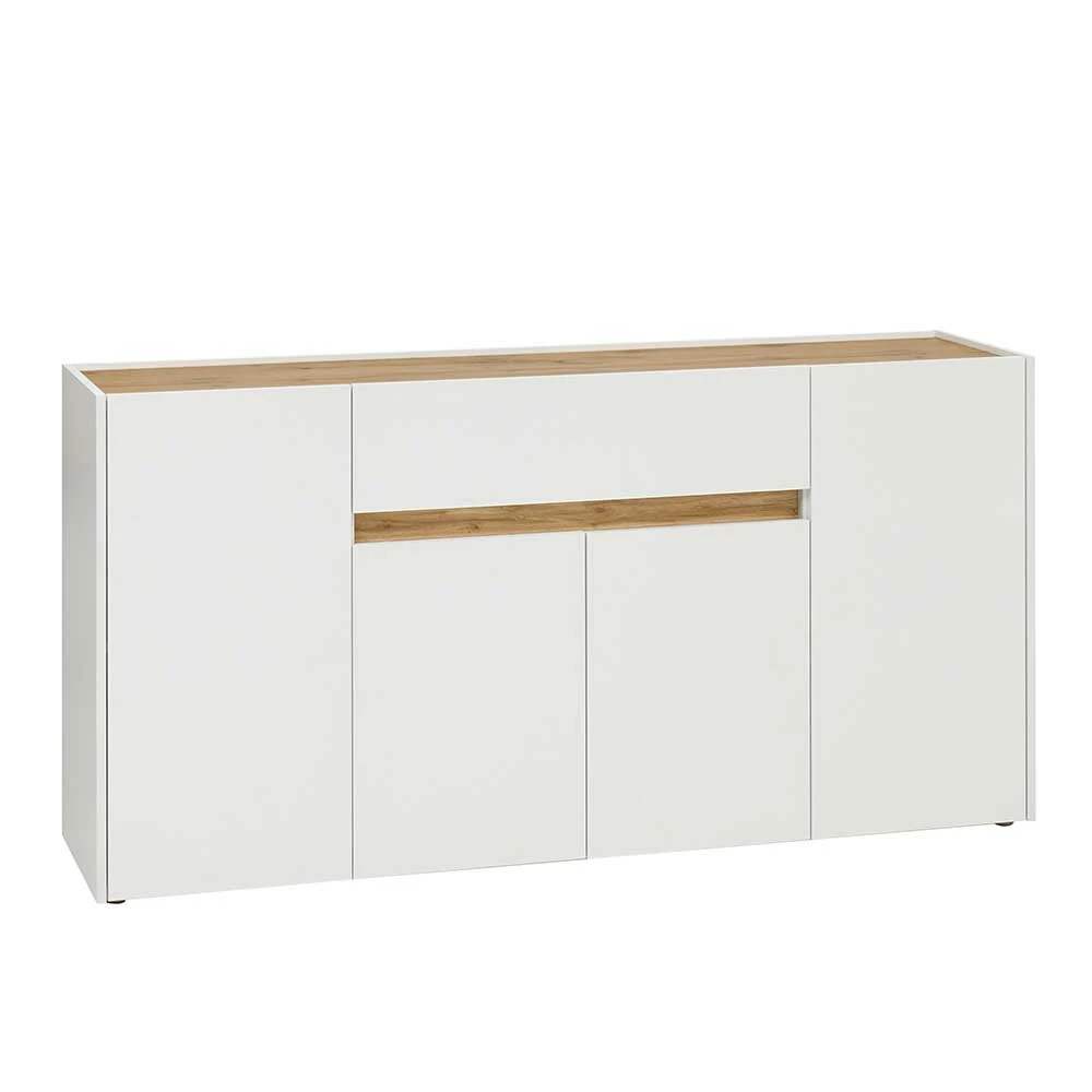 Wohnraum Sideboard 170 cm breit - Nonessia Wohnraum Sideboard 170 Cm Breit - Nonessia -Landuva Shop wohnraum sideboard 170 cm breit in weiss wildeiche dekor nonessia 02