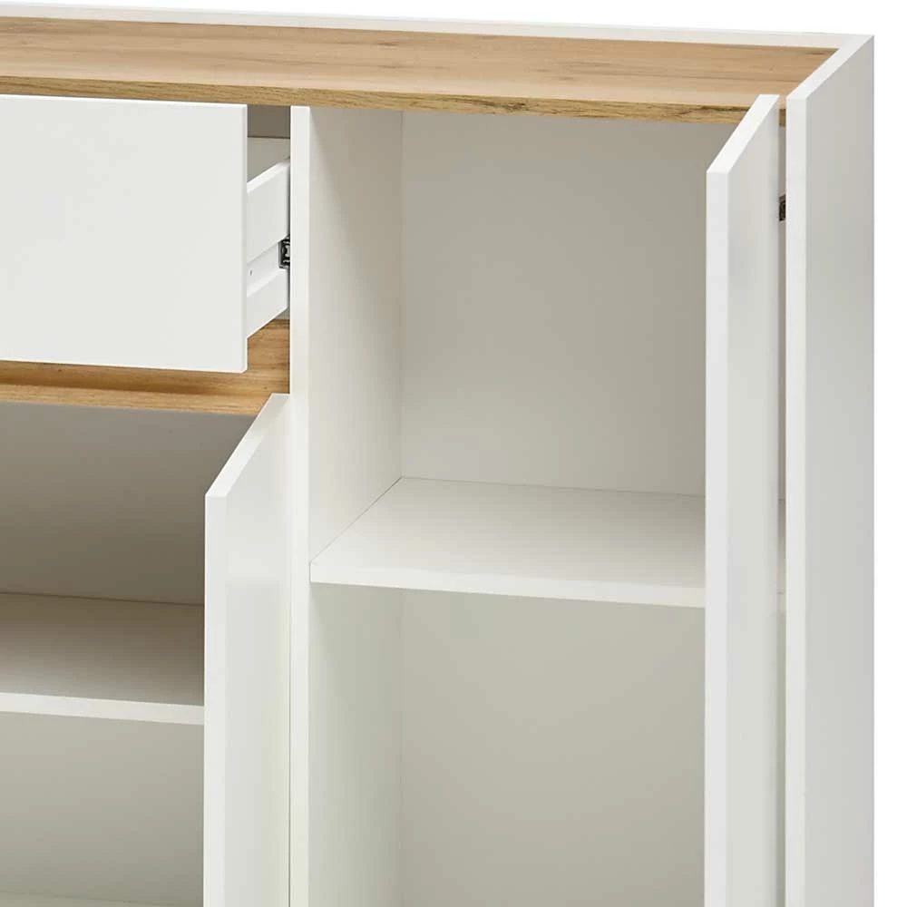 Wohnraum Sideboard 170 cm breit - Nonessia Wohnraum Sideboard 170 Cm Breit - Nonessia -Landuva Shop wohnraum sideboard 170 cm breit in weiss wildeiche dekor nonessia 05