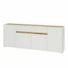 Wohnzimmer Sideboard 220 Cm Breit - Nonessia -Landuva Shop wohnzimmer sideboard 220 cm breit in weiss wildeiche nonessia f