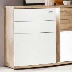 Wohnzimmer Sideboard Noscas In Weiß 5 Wohnzimmer Sideboard Noscas In Weiß -Landuva Shop wohnzimmer sideboard in weiss und eiche noscas 03