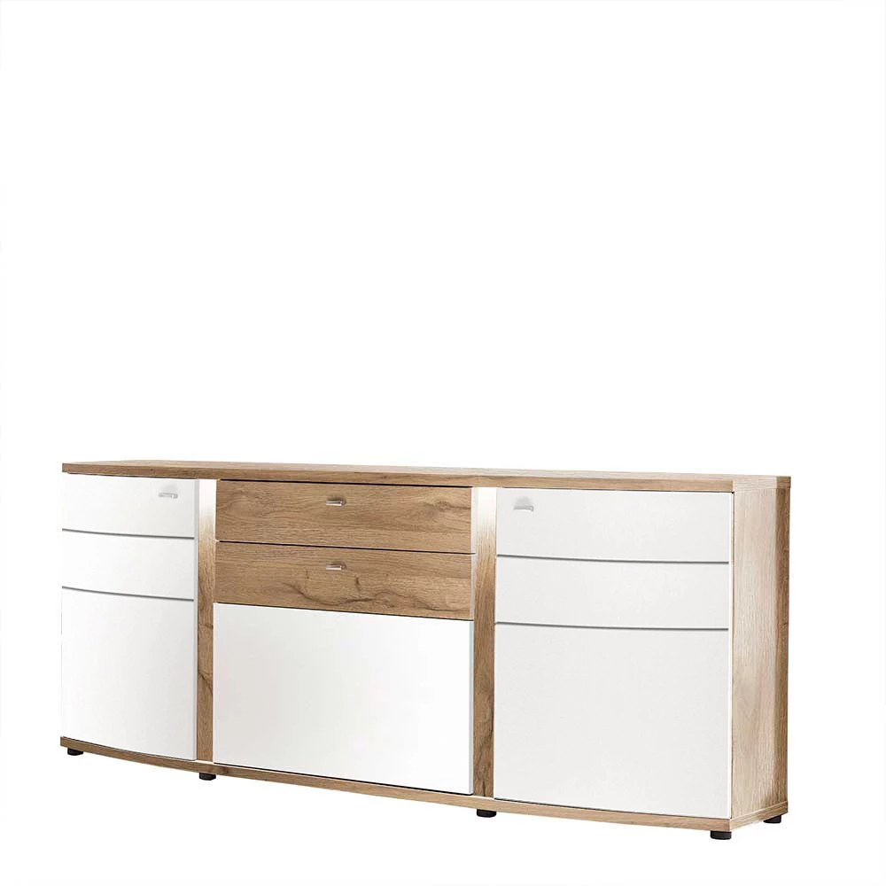 Wohnzimmer Sideboard Noscas in Weiß Wohnzimmer Sideboard Noscas In Weiß -Landuva Shop wohnzimmer sideboard in weiss und eiche noscas f