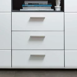 Wohnzimmer Sideboard Loesia In Weiß 4 Wohnzimmer Sideboard Loesia In Weiß -Landuva Shop wohnzimmer sideboard in weiss und grau loesia 03