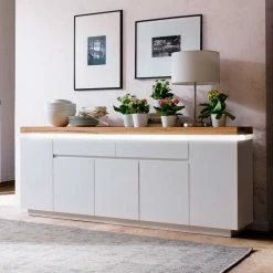 Wohnzimmer Sideboard Zelda Mit LED Beleuchtung 7 Wohnzimmer Sideboard Zelda Mit LED Beleuchtung -Landuva Shop wohnzimmer sideboard led beleuchtung weiss zelda 06