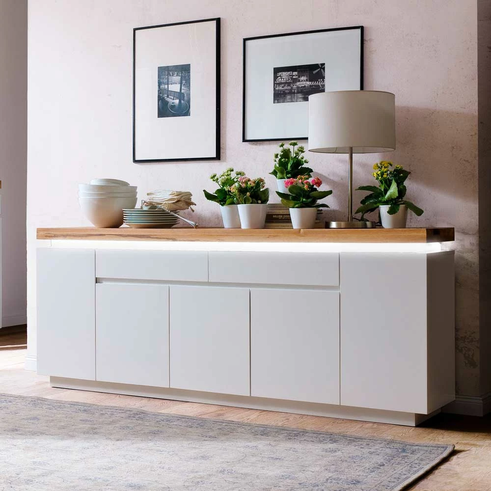 Wohnzimmer Sideboard Zelda mit LED Beleuchtung Wohnzimmer Sideboard Zelda Mit LED Beleuchtung -Landuva Shop wohnzimmer sideboard led beleuchtung weiss zelda 06