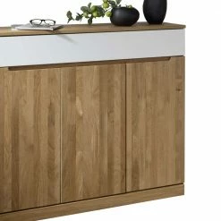 Wohnzimmer Sideboard Natrius Aus Wildeiche Massivholz -Landuva Shop wohnzimmer sideboard wildeiche massivholz weiss natrius 03