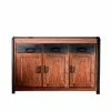 Wohnzimmerkommode Mendoza Aus Akazie Massivholz -Landuva Shop wohnzimmerkommode akazie massivholz vintage stil mendoza 01