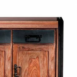 Wohnzimmerkommode Mendoza Aus Akazie Massivholz 4 Wohnzimmerkommode Mendoza Aus Akazie Massivholz -Landuva Shop wohnzimmerkommode akazie massivholz vintage stil mendoza 03