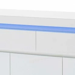 XXL Sideboard Tovic In Hochglanz Weiß -Landuva Shop xxl sideboard hochglanz weiss led beleuchtung tovic html 03