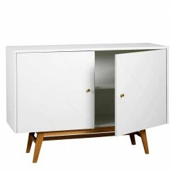 Zweifarbige Kommode Mit Doppeltür - Invesia 5 Zweifarbige Kommode Mit Doppeltür - Invesia -Landuva Shop zweifarbige kommode mit doppeltuer in weiss eiche natur invesia 03