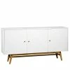 Zweifarbiges Sideboard Mit Drei Türen - Invesia 1 Zweifarbiges Sideboard Mit Drei Türen - Invesia -Landuva Shop zweifarbiges sideboard mit drei tueren in weiss eiche invesia f